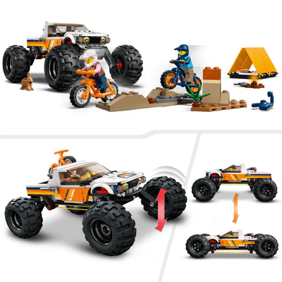 LEGO 60387 CITY GREAT VEHICLES AVVENTURE SUL FUORISTRADA 4X4