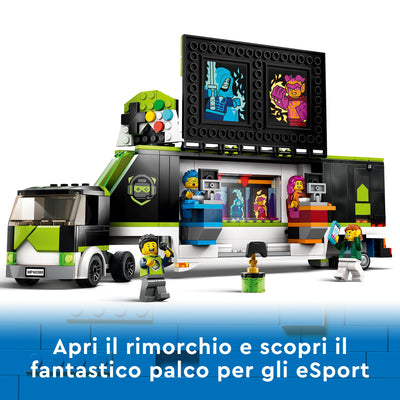 LEGO 60388 CITY GREAT VEHICLES CAMION DEI TORNEI DI GIOCO