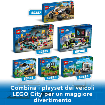 LEGO 60388 CITY GREAT VEHICLES CAMION DEI TORNEI DI GIOCO