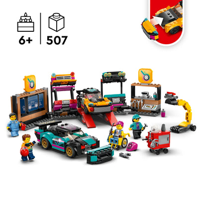 LEGO 60389 CITY GREAT VEHICLES GARAGE AUTO PERSONALIZZATO