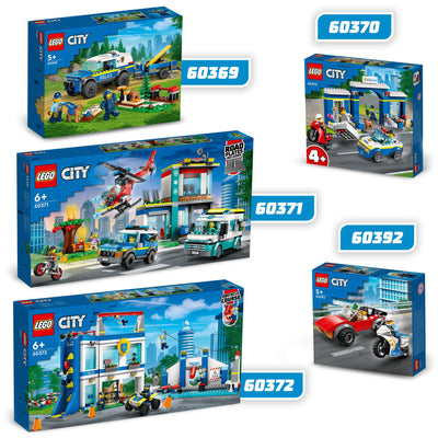 LEGO 60392 CITY POLICE INSEGUIMENTO SULLA MOTO DELLA POLIZIA