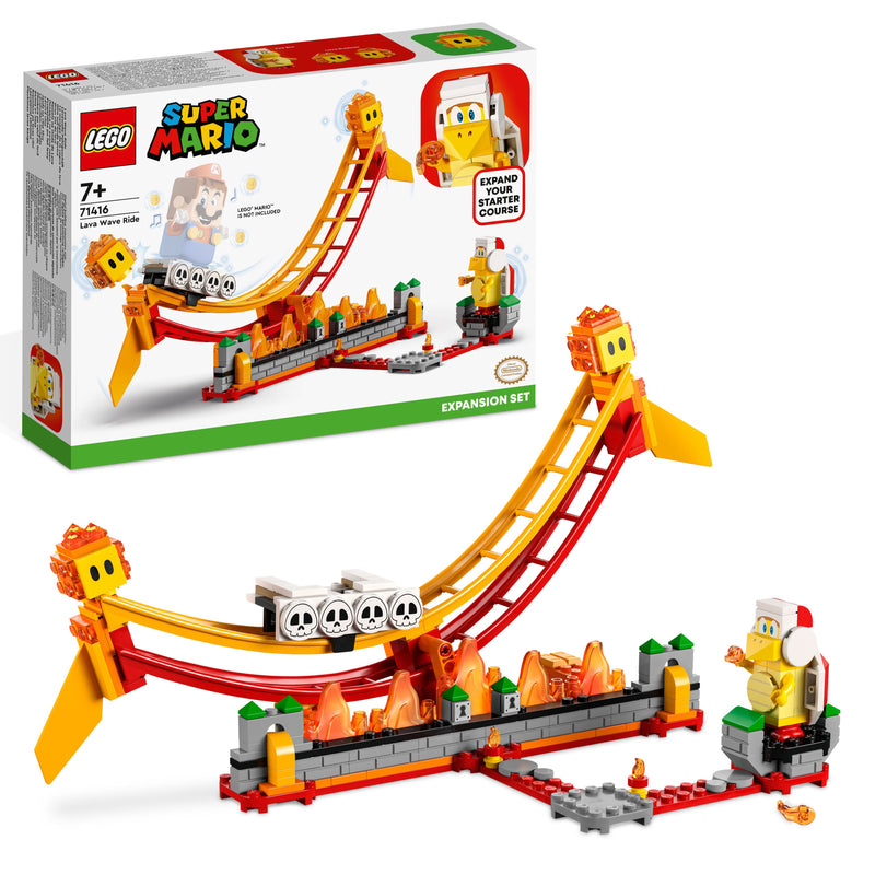 LEGO 71416 SUPER MARIO PACK DI ESPANSIONE GIRO SULL’ONDA LAVICA