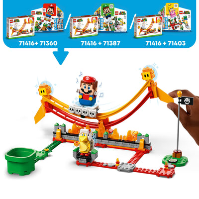 LEGO 71416 SUPER MARIO PACK DI ESPANSIONE GIRO SULL’ONDA LAVICA