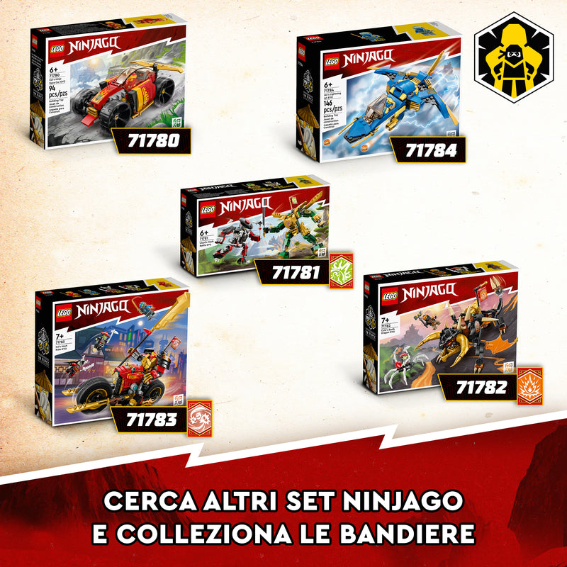 LEGO 71780 AUTO DA CORSA NINJA DI KAI - EVOLUTION