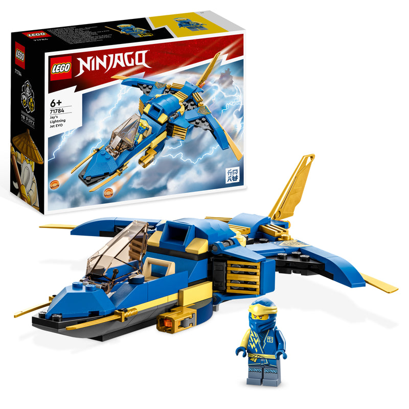 LEGO 71784 NINJAGO JET-FULMINE DI JAY - EVOLUTION