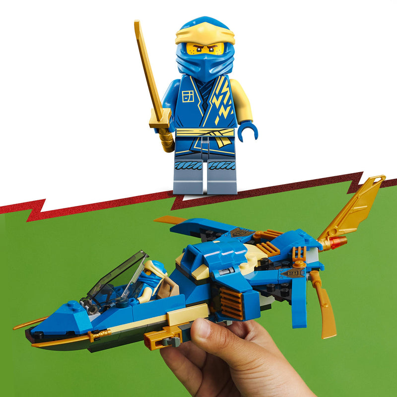 LEGO 71784 NINJAGO JET-FULMINE DI JAY - EVOLUTION