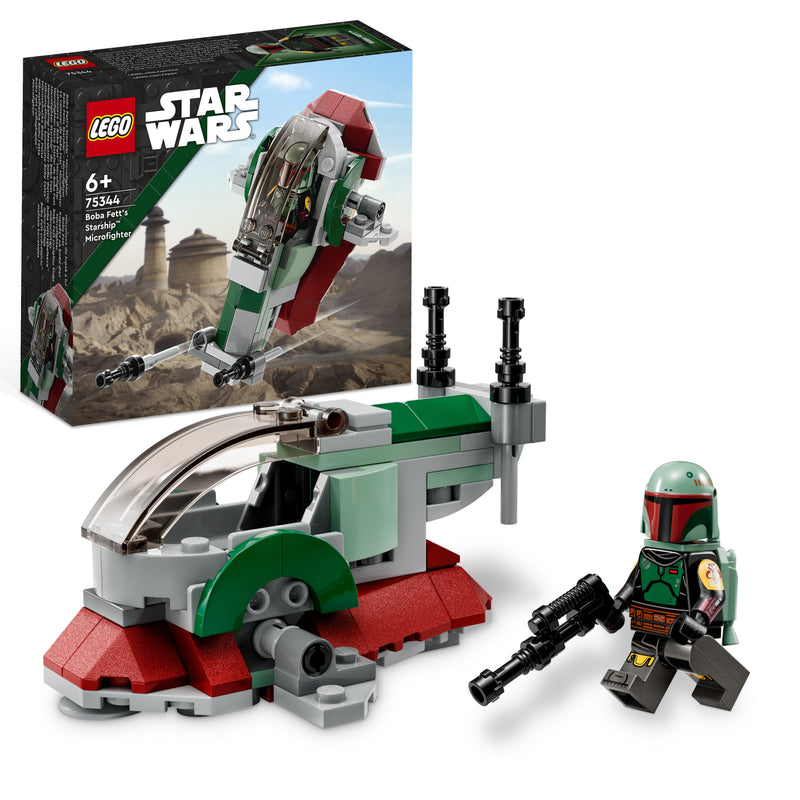 LEGO 75344 STAR WARS ASTRONAVE DI BOBA FETT MICROFIGHTER