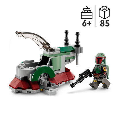 LEGO 75344 STAR WARS ASTRONAVE DI BOBA FETT MICROFIGHTER