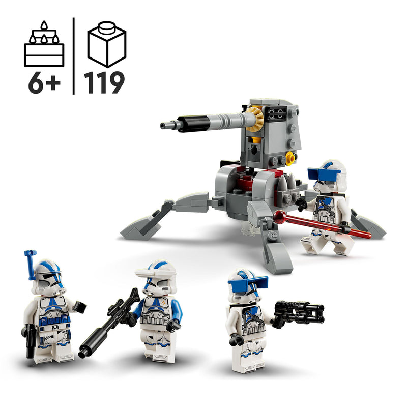 LEGO 75345 STAR WARS BATTLE PACK CLONE TROOPERS LEGIONE 501