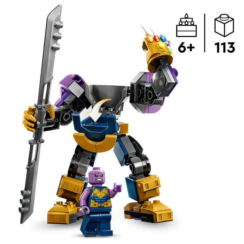 LEGO 76242 SUPER HEROES ARMATURA MECH THANOS