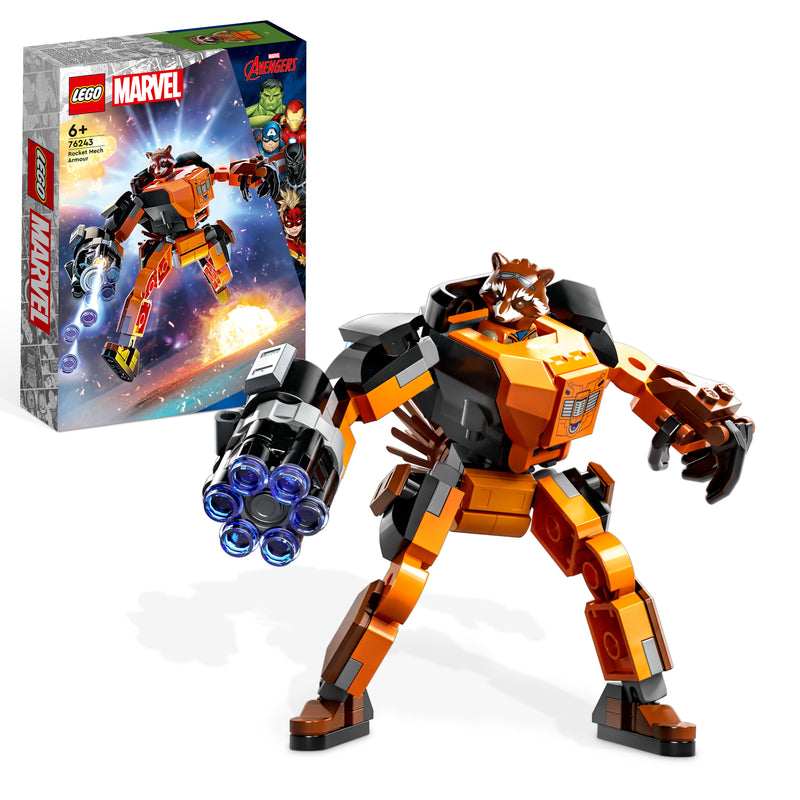 LEGO 76243 SUPER HEROES ARMATURA MECH ROCKET