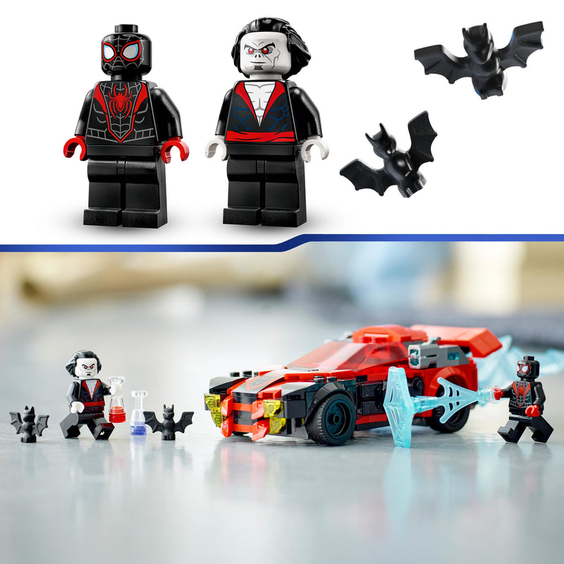 LEGO 76244 SUPER HEROES MILES MORALES VS. MORBIUS