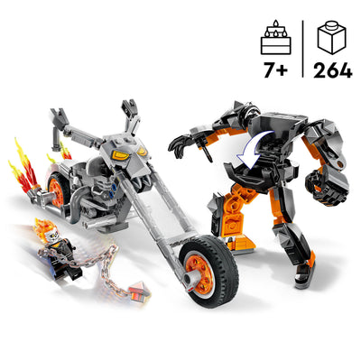 LEGO 76245 SUPER HEROES MECH E MOTO DI GHOST RIDER