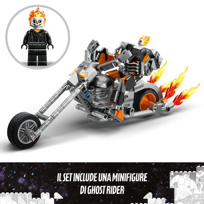 LEGO 76245 SUPER HEROES MECH E MOTO DI GHOST RIDER