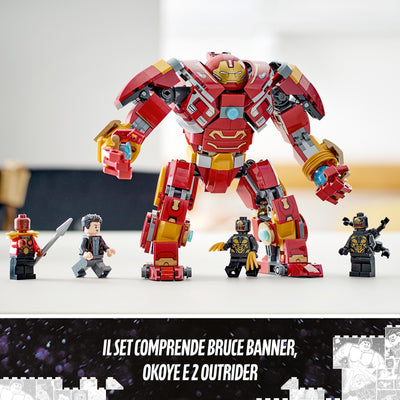 LEGO 76247 SUPER HEROES HULKBUSTER: LA BATTAGLIA DI WAKANDA