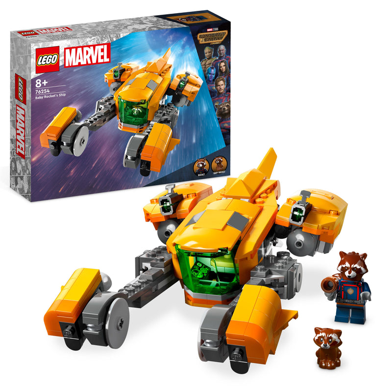 LEGO 76254 SUPER HEROES ASTRONAVE DI BABY ROCKET