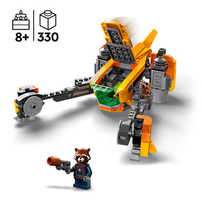 LEGO 76254 SUPER HEROES ASTRONAVE DI BABY ROCKET