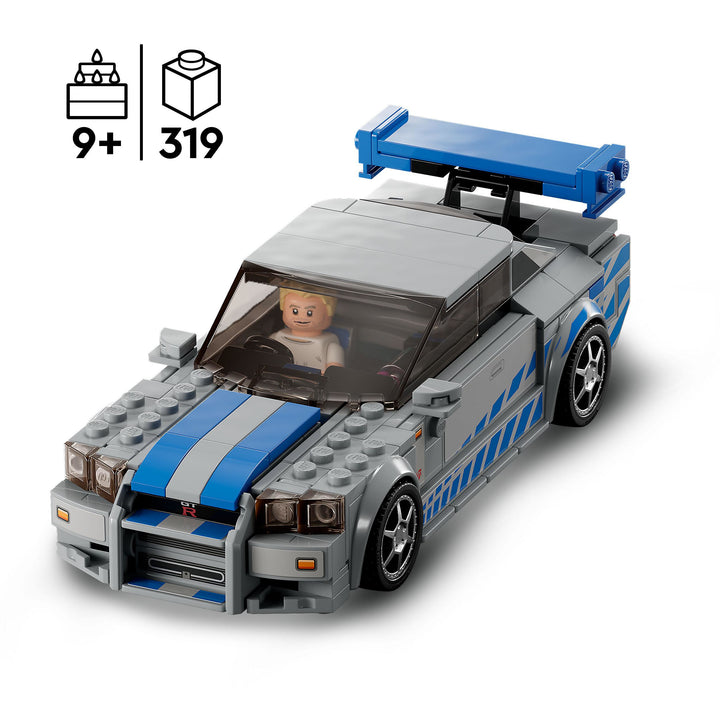 LEGO 76917 2 FAST 2 FURIOUS NISSAN SKYLINE GT-R (R34)