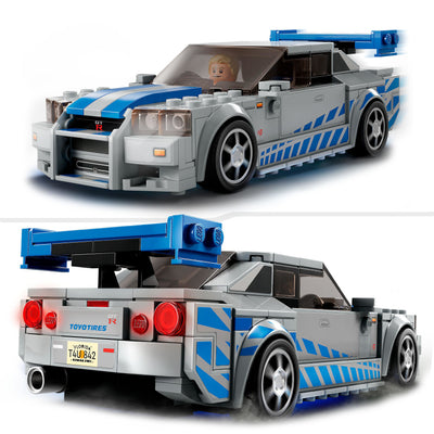 LEGO 76917 SPEED CHAMPIONS 2 FAST 2 FURIOUS NISSAN SKYLINE GT-R (R34)