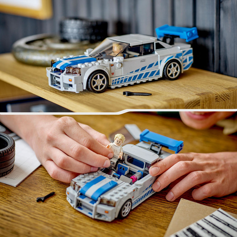 LEGO 76917 SPEED CHAMPIONS 2 FAST 2 FURIOUS NISSAN SKYLINE GT-R (R34)