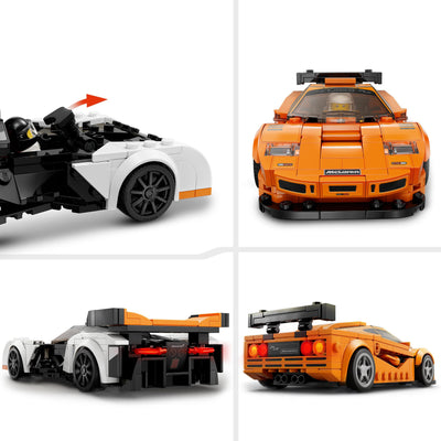 LEGO 76918 SPEED CHAMPIONS MCLAREN SOLUS GT & MCLAREN F1 LM